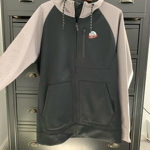 NWT Men’s Burton fleece lined hoodie